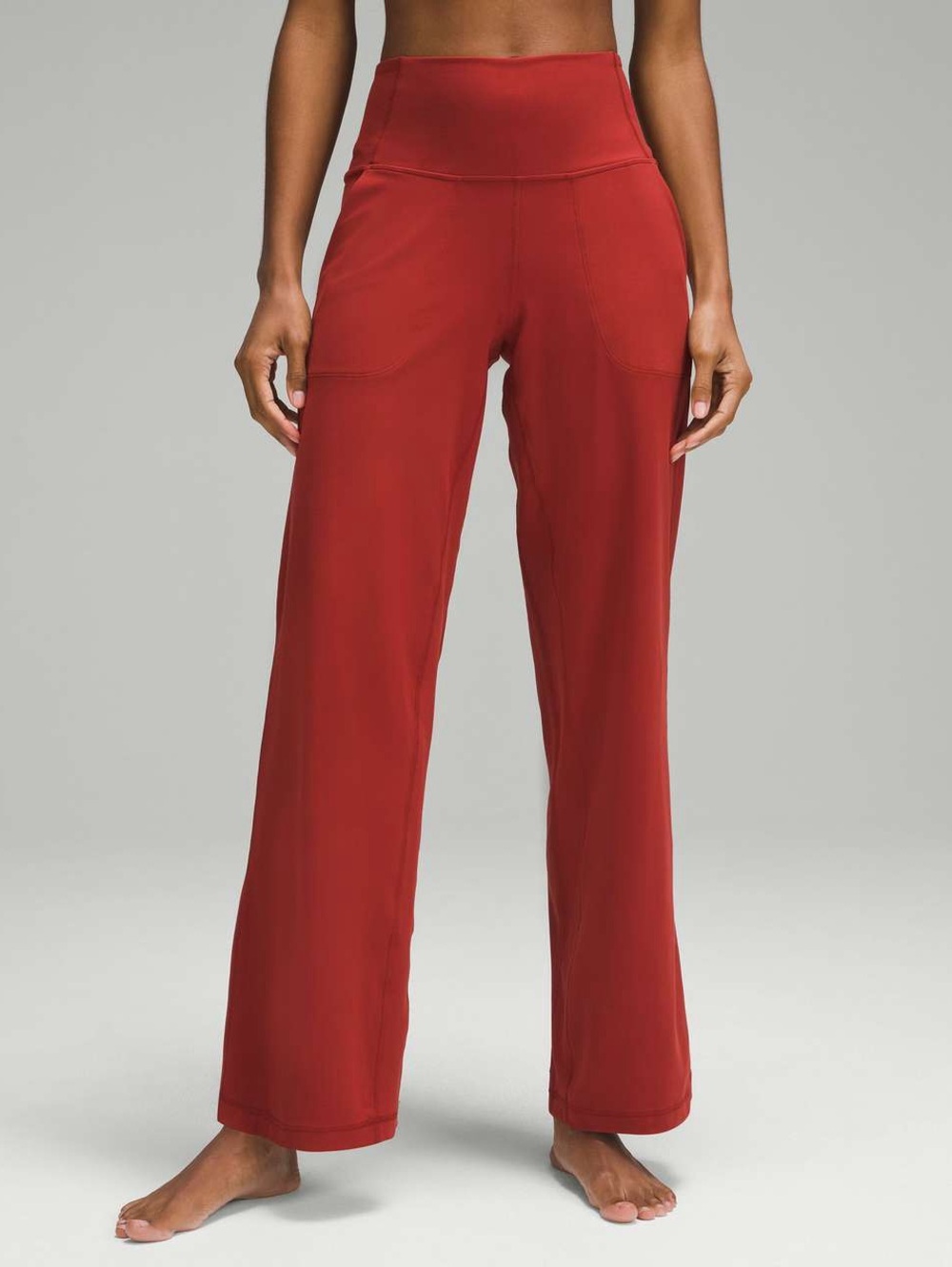 Lululemon Align High-Rise Wide-Leg Pant *Short in Terra Orange Size 10